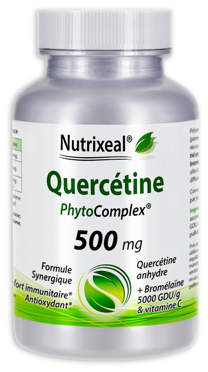 QUERCETINE Phytocomplex avec Bromélaïne ou bromelase QUERCETINE Phytocomplex avec Bromélaïne ou bromelase